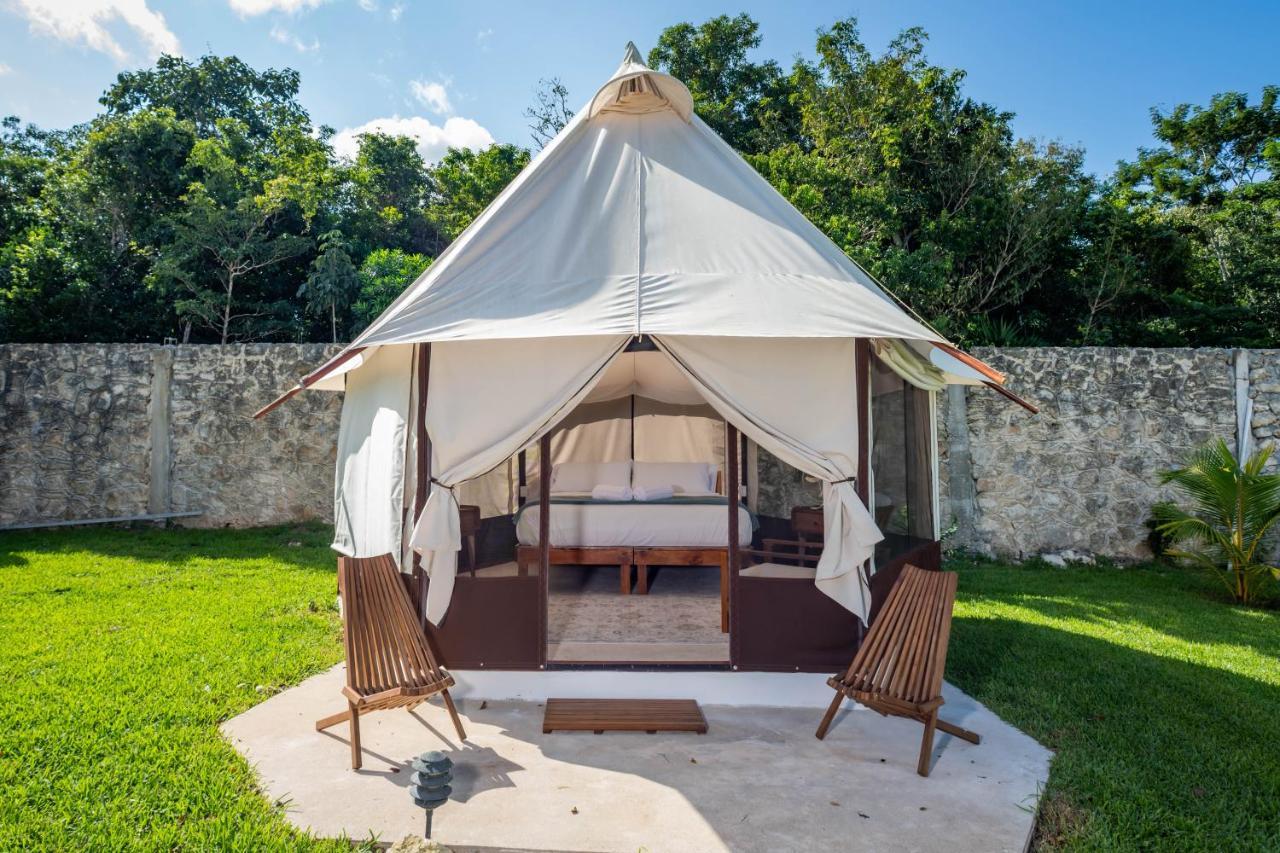 Xakluum Eco Glampings Hotel Puerto Morelos Exterior photo