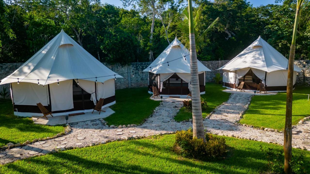 Xakluum Eco Glampings Hotel Puerto Morelos Exterior photo