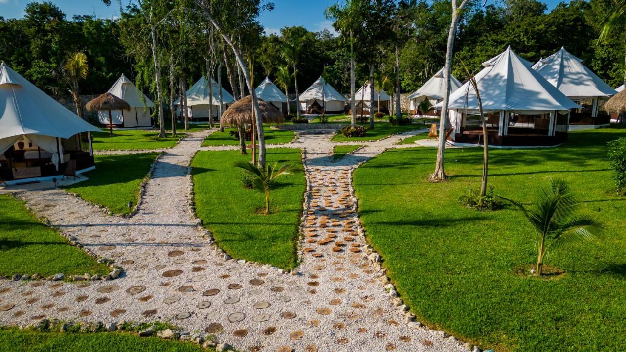 Xakluum Eco Glampings Hotel Puerto Morelos Exterior photo