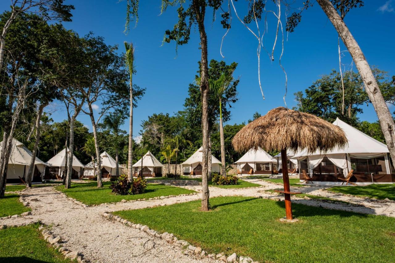 Xakluum Eco Glampings Hotel Puerto Morelos Exterior photo