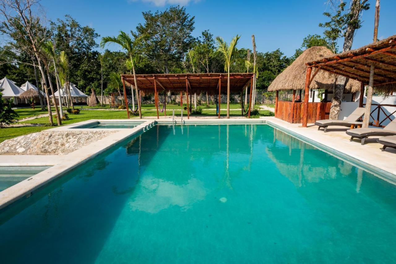 Xakluum Eco Glampings Hotel Puerto Morelos Exterior photo