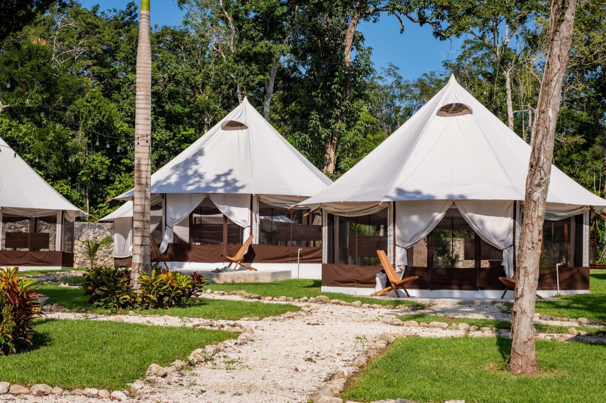 Xakluum Eco Glampings Hotel Puerto Morelos Exterior photo